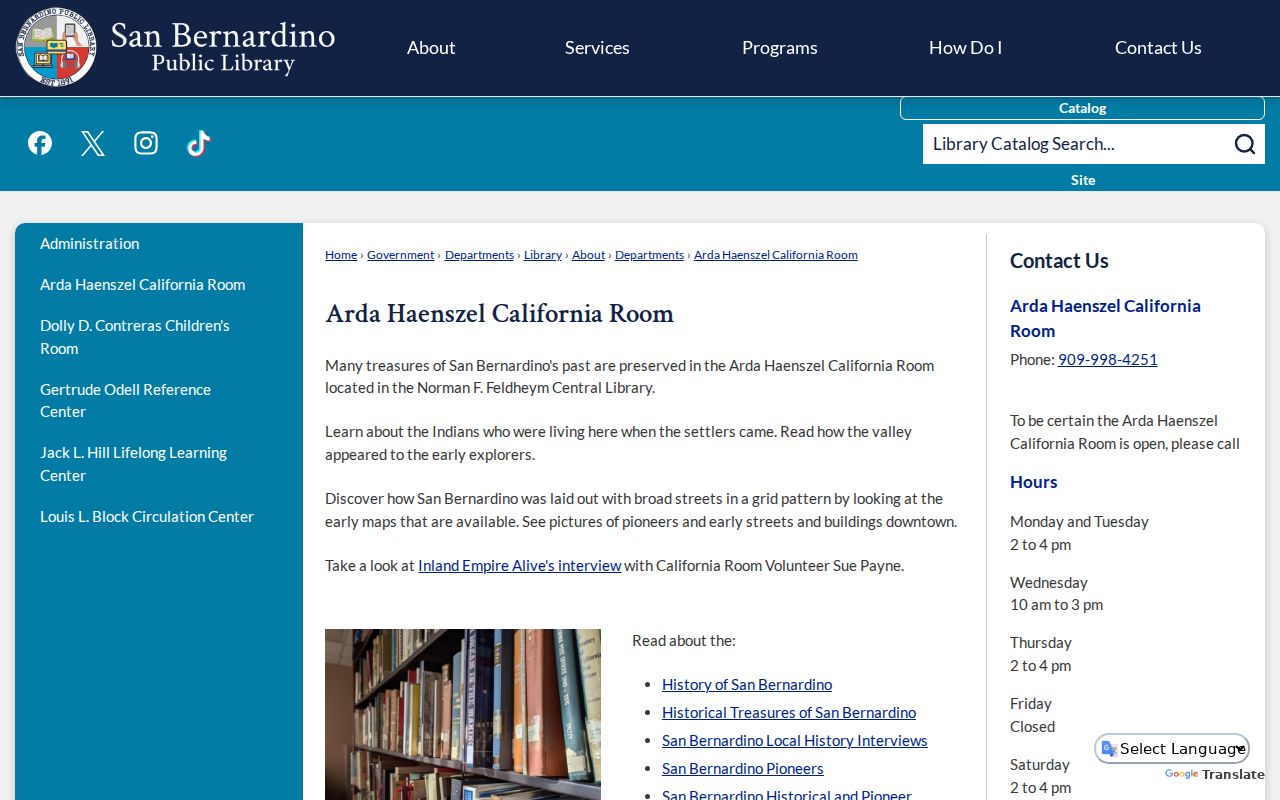 Apple Valley city directories California Room holdings