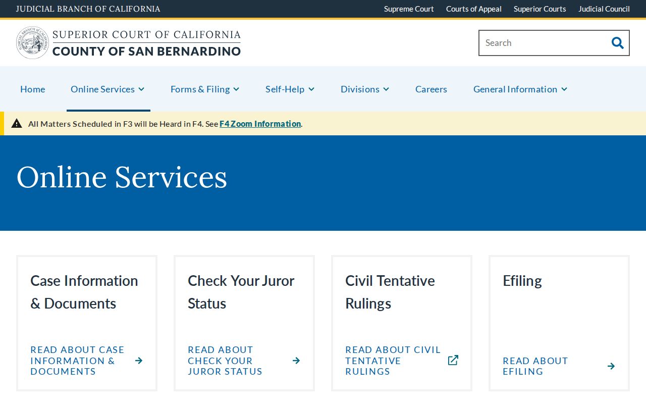 Apple Valley residents directory Superior Court online services